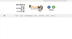 Desktop Screenshot of bursaphotofest.org