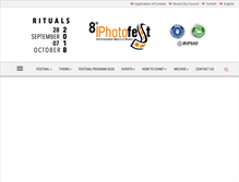 Tablet Screenshot of bursaphotofest.org